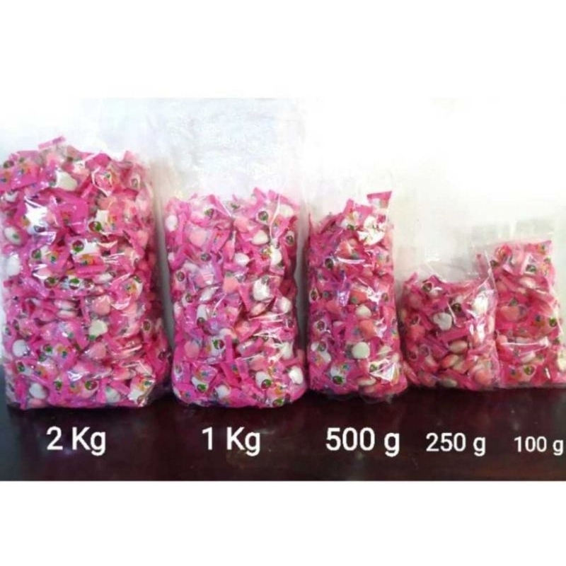 

YUPI LOVE LOS/1KG 500GR 250GR CANDY STRAWBERRY KISS