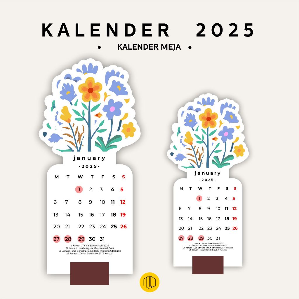 

Kalender 2025 Aesthetic Meja / Kalender Duduk / 2025 Calendar Bloomy Flowers / 2025 CALENDAR BLOOMY FLOWERS / KALENDER 2025 AESTHETIC / DESK CALENDAR / KALENDER MEJA BY MEJENGDINDING / KALENDER MOTIF BUNGA / KALENDER CUTTING POLA
