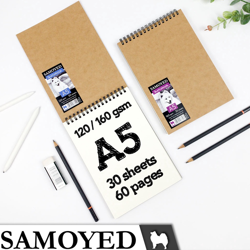 

Langsung Dibeli Buku Gambar Sketsa Drawing Sketch Book Pad Sketchbook Sketchpad A5 12 16 gsm Samoyed SKTBNUA5