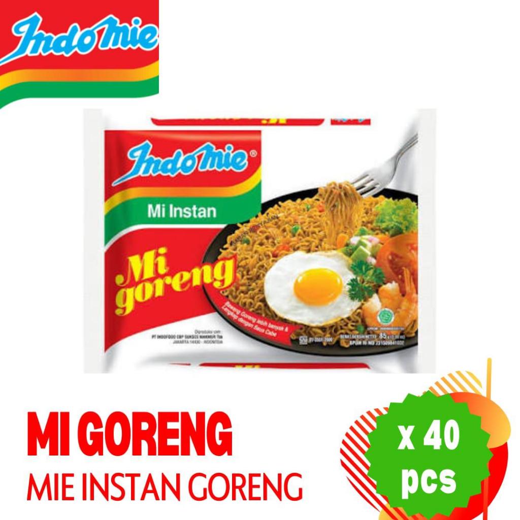 

INDOMIE GORENG 86GR 1 DUS ISI 40 BISA CAMPUR