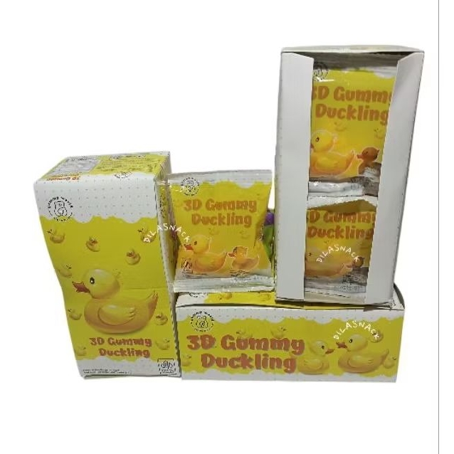 

Permen yupi 3D Gummy duckling 1 box isi 12 yupi baru yupi bentuk bebek