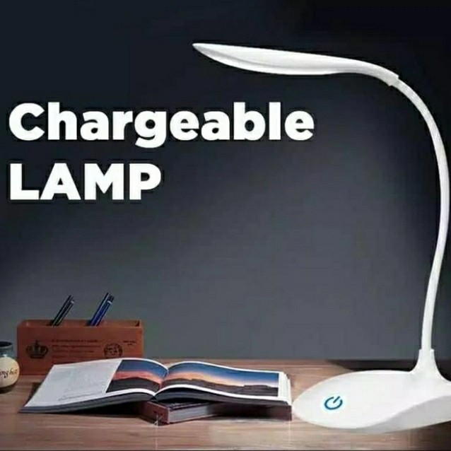 Lampu Belajar Led Portable Fleksibel Bisa Dicharge