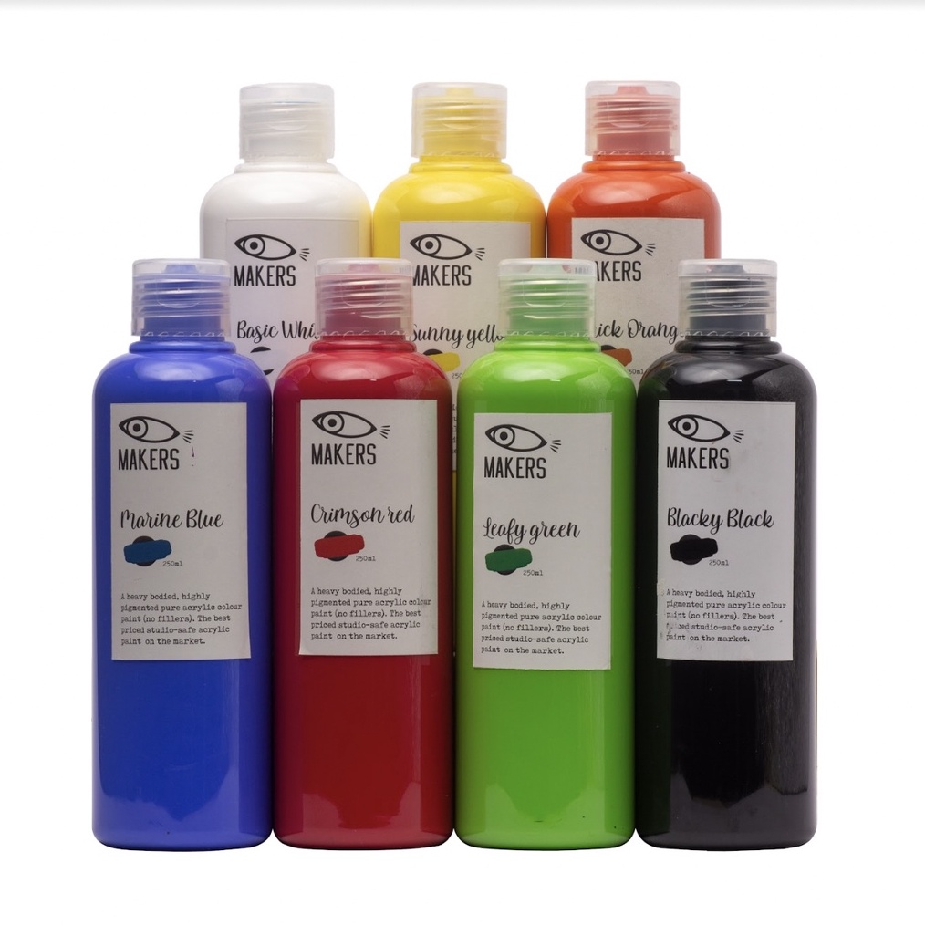 

KODE A45A Acrylic Paint Set of 7 by MAKERS