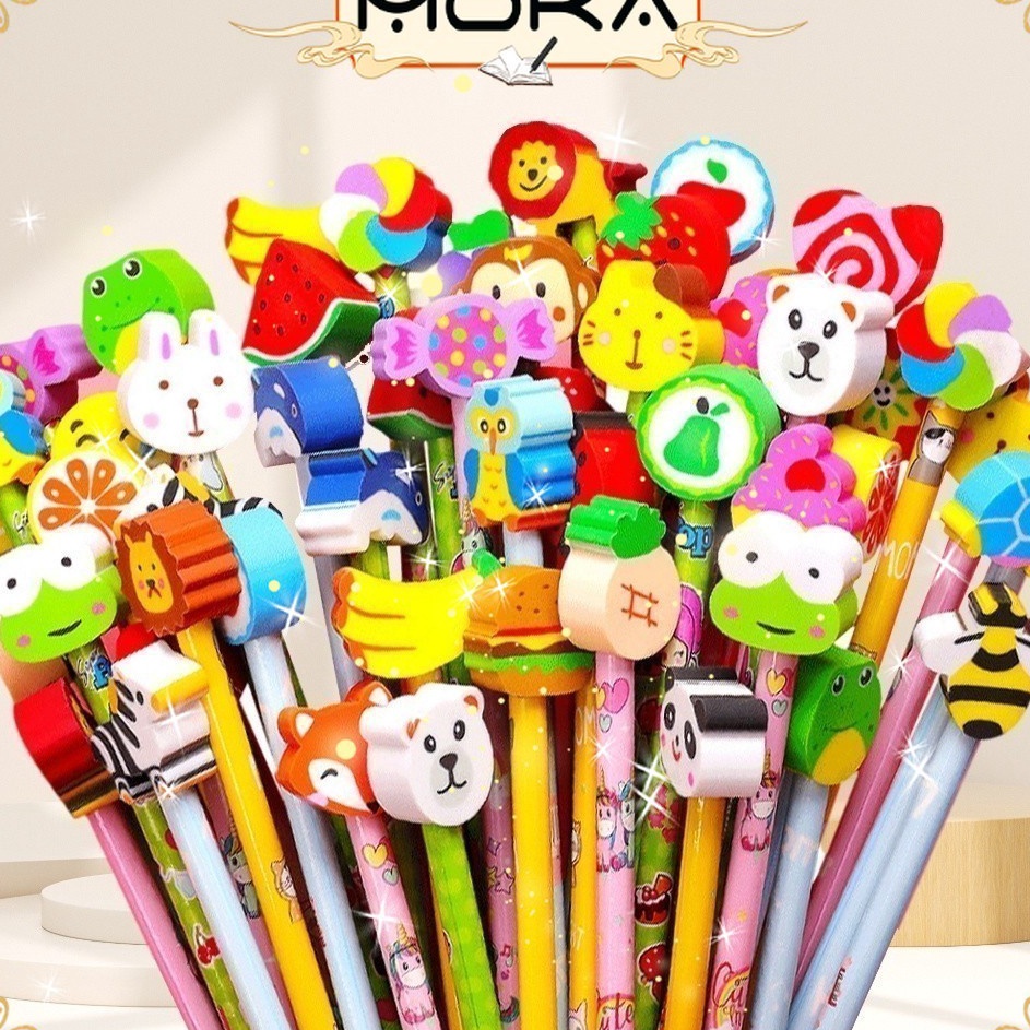 

Pasti Terkini MOKA 1 LUSIN PENSIL MOTIF PENGHAPUS PENCIL TULIS MOTIF PENSIL TULIS MURAH MKP74