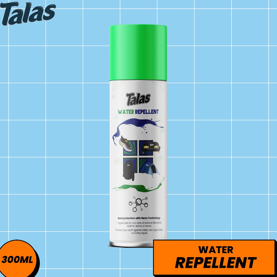 KODE W93E Talas Water Repellent 3ml  Spray Anti Air Efek Waterproof Universal Hydrophobic Sepatu Ten