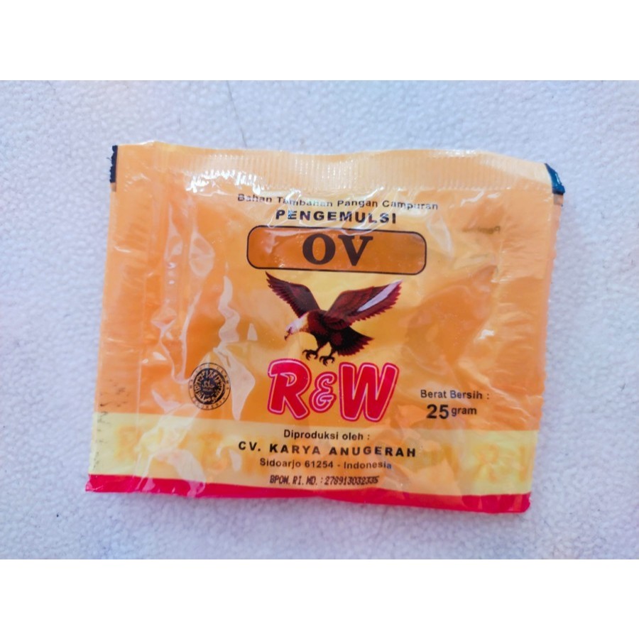 

Ovalet Rajawali 25 Gram