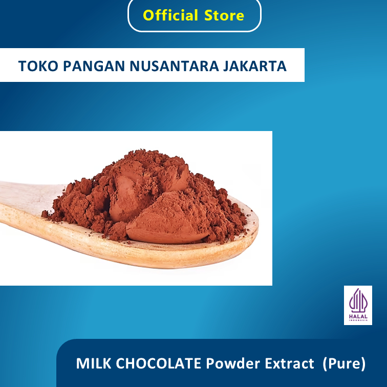 

Pure Premium Milk Chocolate Powder Extract - Milk Choco Bubuk 100gr