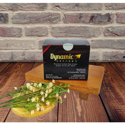 Grosir Kopi Dynamic isi 10 Saset siap tempur - kopi stamina pria makin grenk makin keras