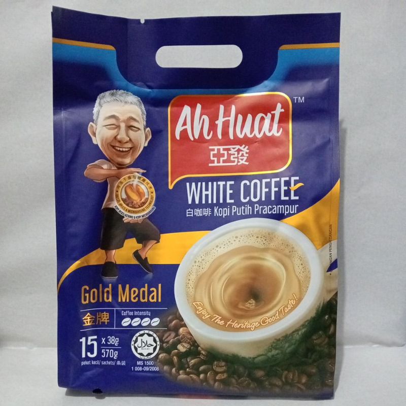 

Ah Huat White Coffee Gold Medal Isi 15