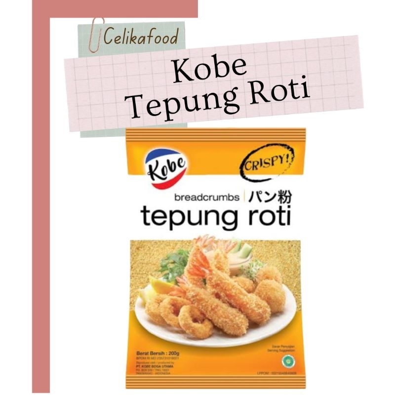

Tepung Roti Kobe 200 gr Crispy Breadcrumbs Flour Panir