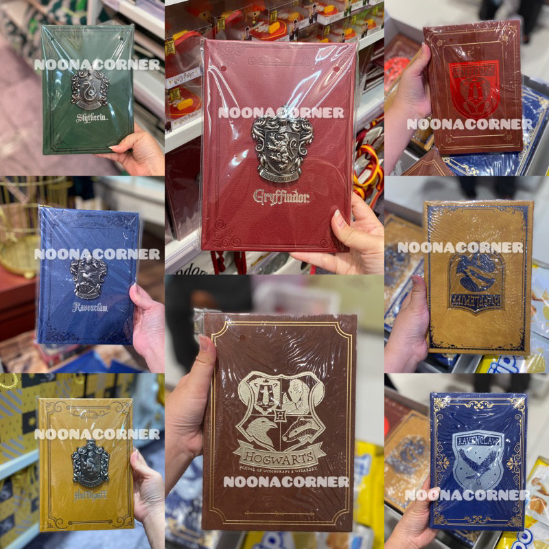 

Miniso x Harry Potter ‼️ Notebook A5 / Hardcover Book Embossment Harry Potter Collections (Gryffindor / Hufflepuff / Ravenclaw / Slytherin)