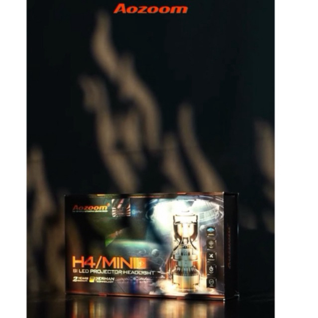 Mini BiLed Projector H4 PNP tanpa bongkar mika / Projector Headlamp LED H4