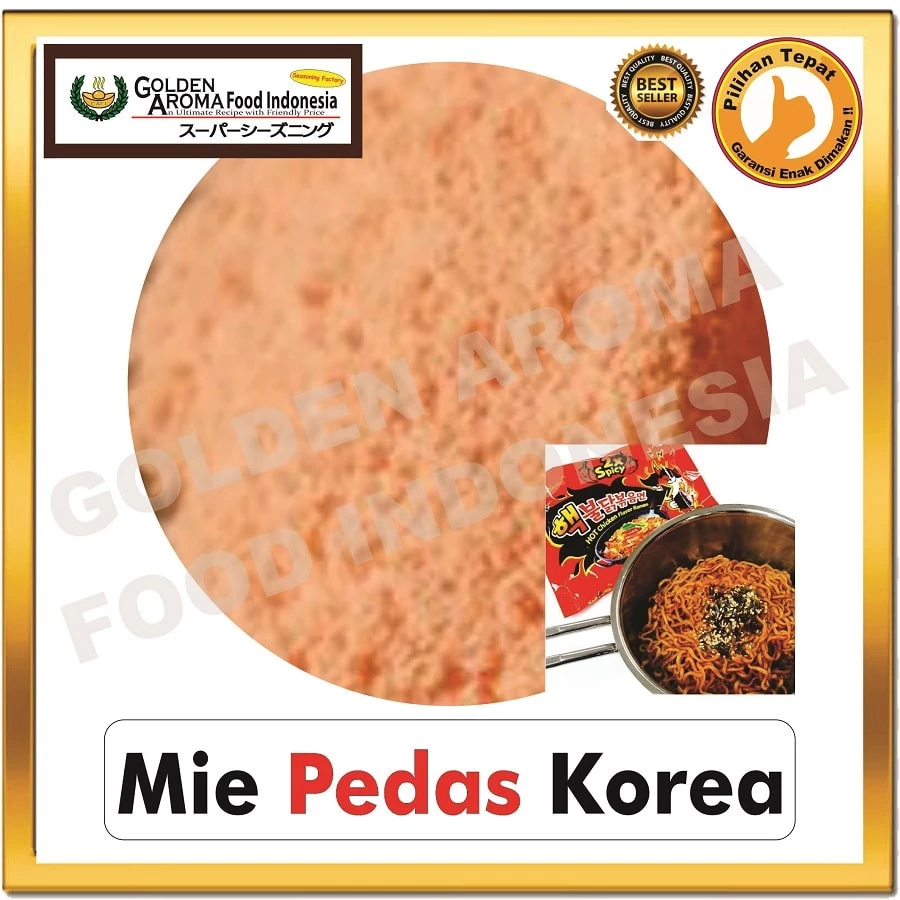 

Bumbu Tabur Rasa Mie Goreng Pedas Korea 1kg, Jual Bubuk Tabur Spicy Korean Fried Noodle Murah Enak