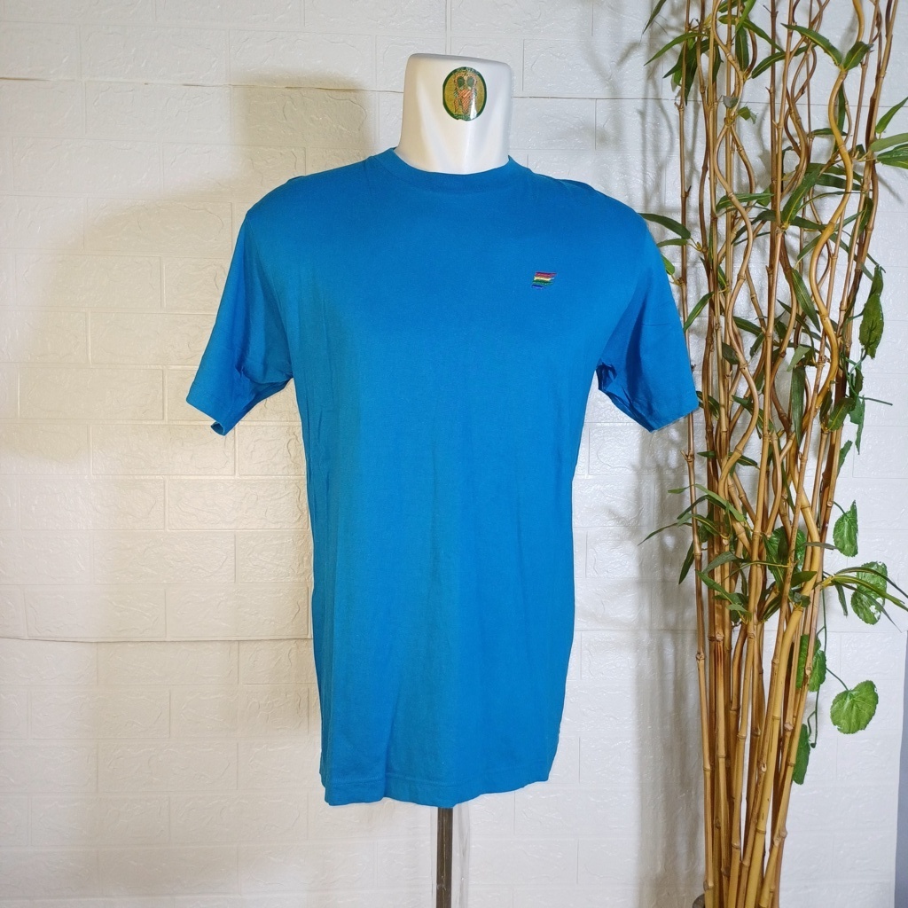 KAOS BENETTON FORMULA, SIZE M (SECOND BRANDED) BIRU, TS0483