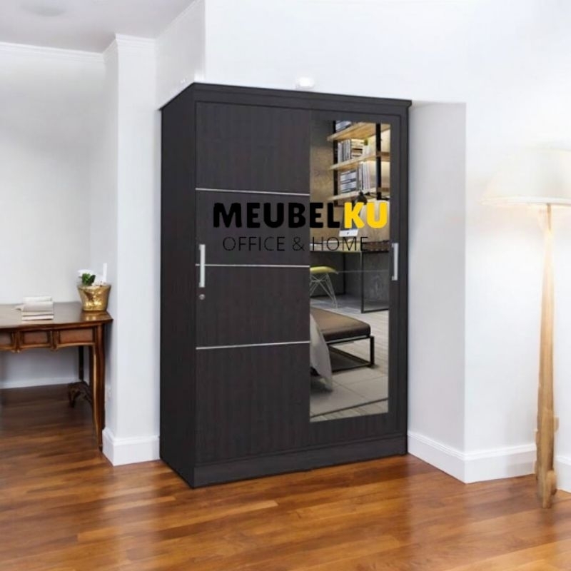 Lemari Pakaian Lemari Baju Lemari Sliding Door Minimalis
