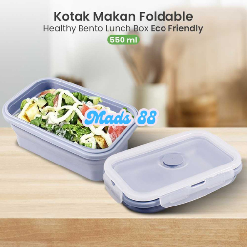 Kotak Lunch Boks Tempat Wadah Bekal Nasi Lauk Makan Siang Tahan Panas Dingin Portable
