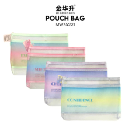 

Kinhshion 3D Double Layer Document Bag A4 MW74221 - Tempat berkas jala versi Korea / Pouch Serbaguna / Jaring A4 Storage Bag / Zipper Bag