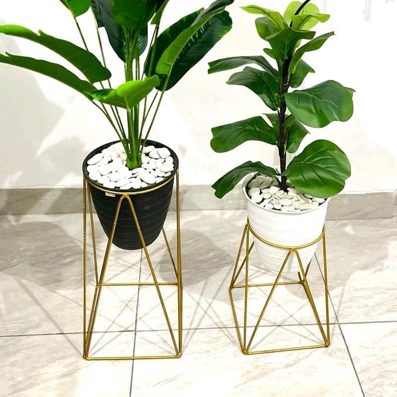 Rak bunga minimalis/pot bunga murah/rak bunga cantik/dudukan pot modern/Bnyk./: