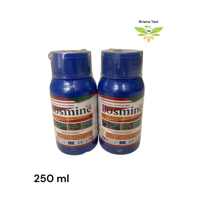 ￼Losmine 250ml Insektisida Lufenuron 50g/l Pembasmi Hama Ulat Penggulung Daun Match 50 Excel Toxedon