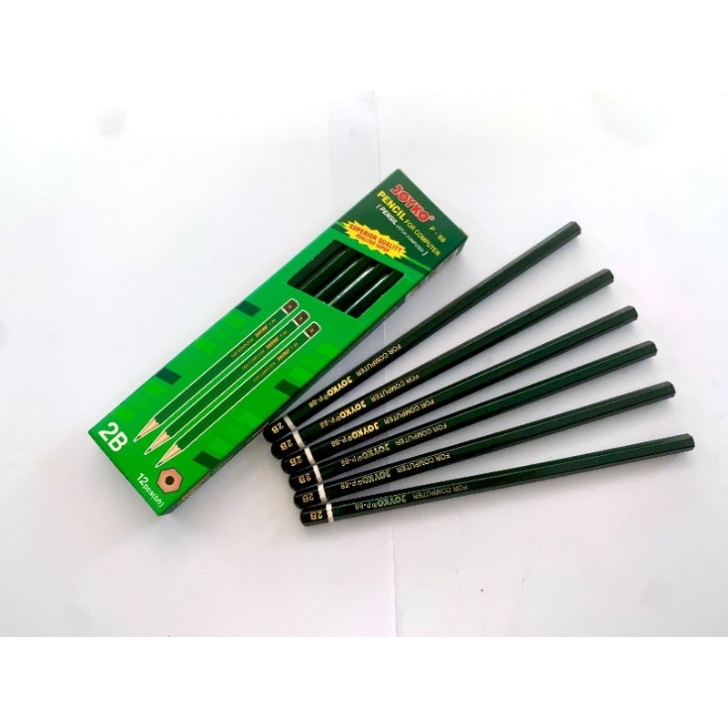 

ECER PENSIL / PENCIL MURAH 2B JOYKO HIJAU P88