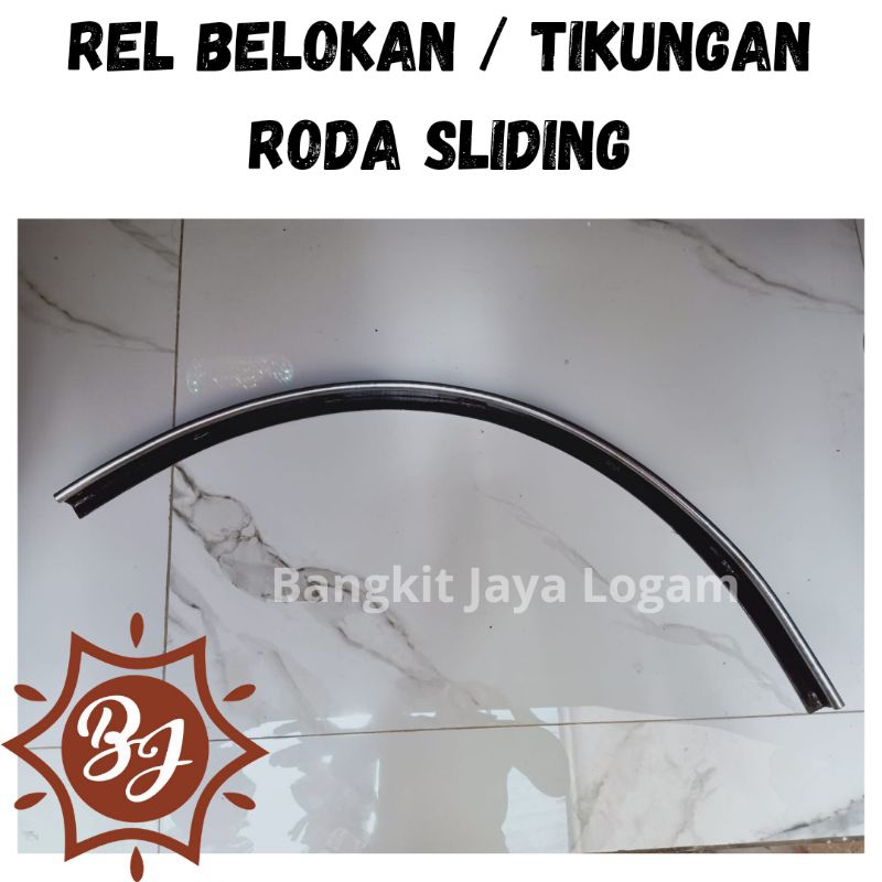 Rell Belokan Tikungan Roda Sliding Roda Pagar Sliding