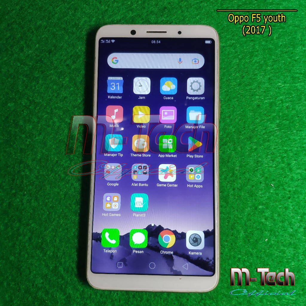 [481] LCD + Frame Oppo F5 Youth original copotan