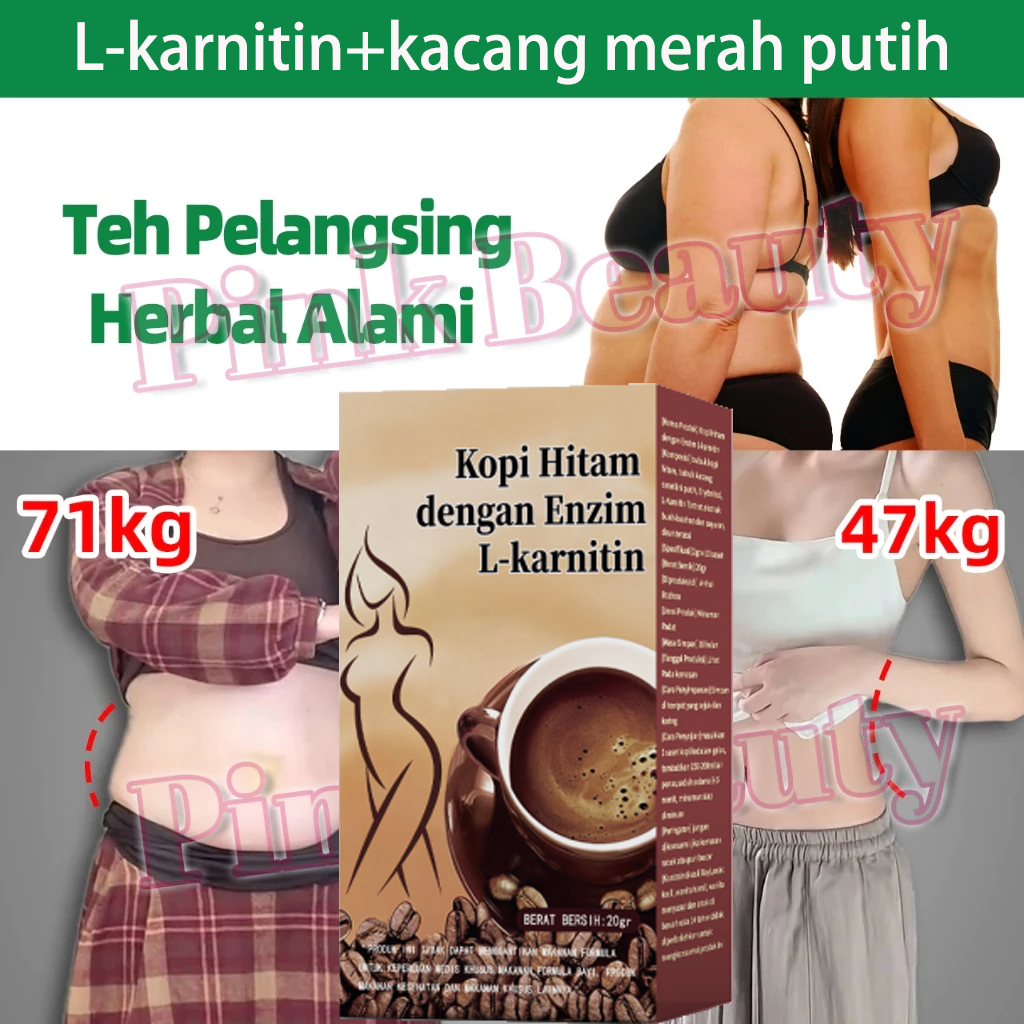 

10PCS KOPI HITAM L-KARNITIN KOPI DIET ENZIM PELANGSING TUBUH PENGHANCUR LEMAK Kopi Hitam Instan Premium Original Slimming Weight Loss Black Coffee Detox Slimming Drinks