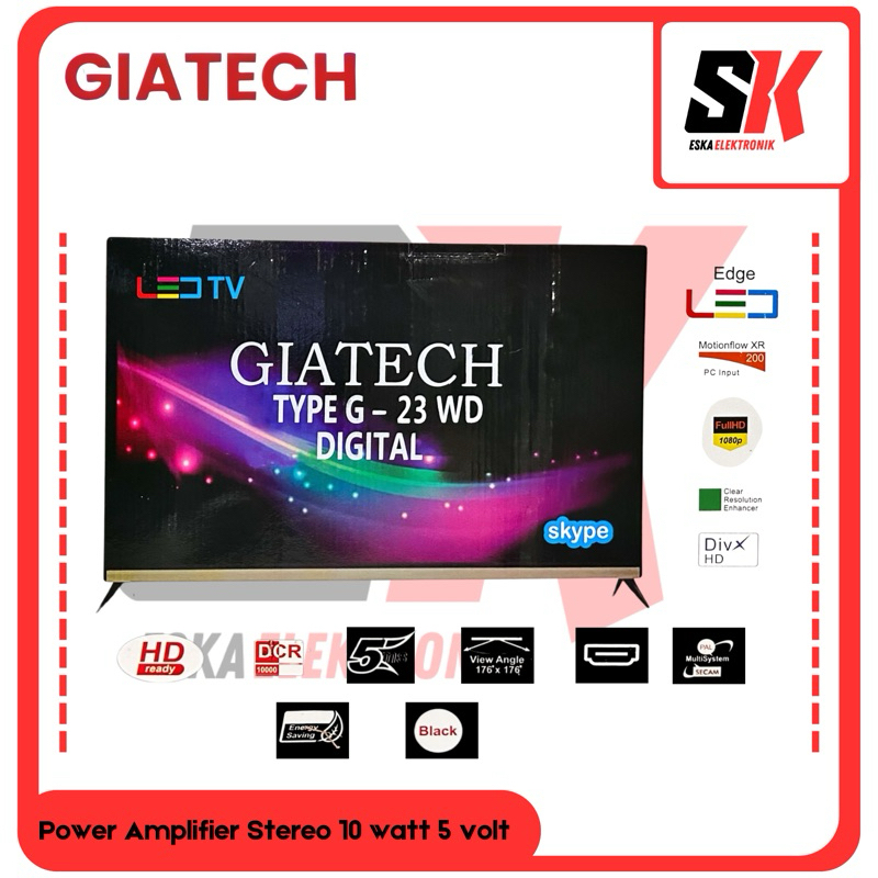 TV LED GIATECH 23inch Digital G23 WD72