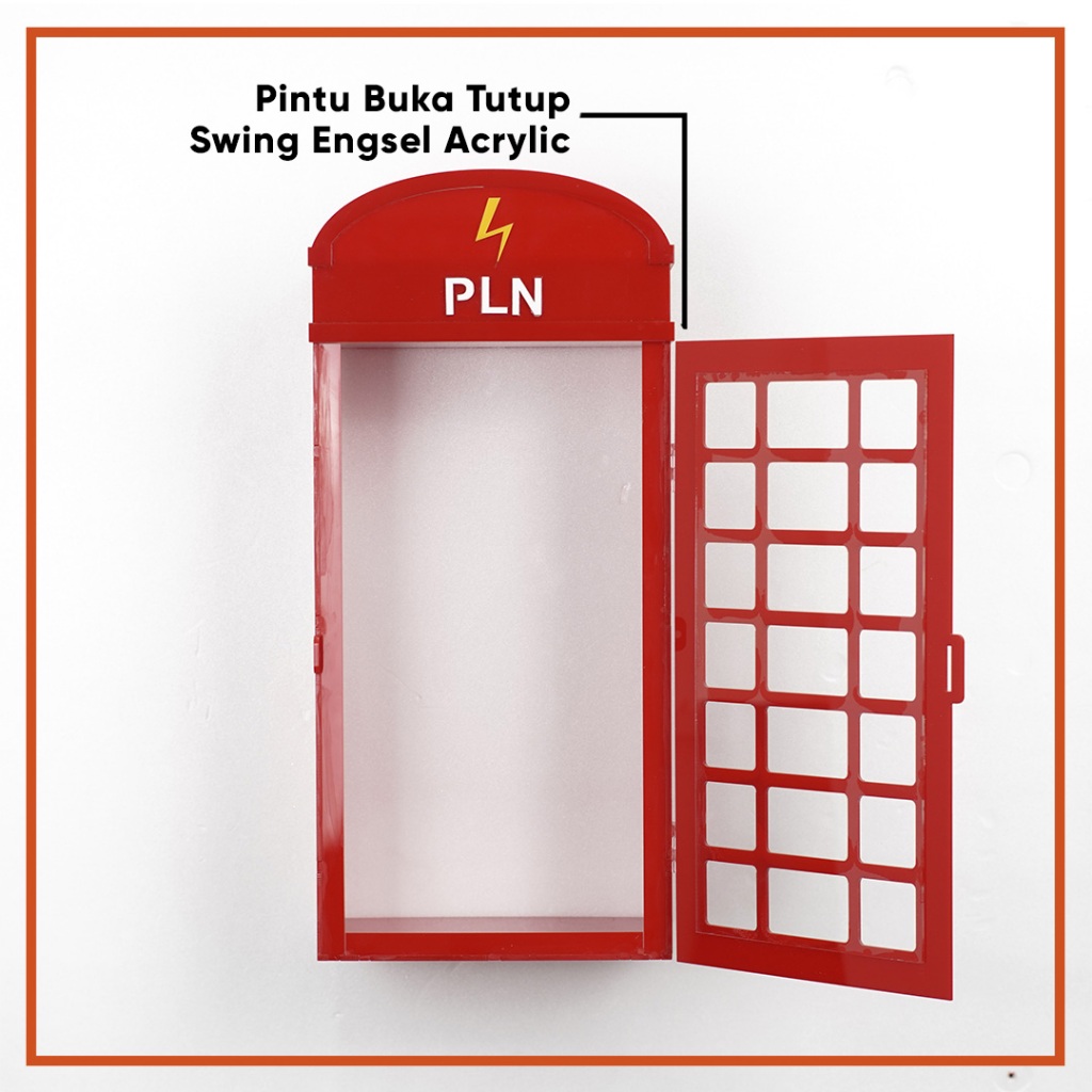 Box Meteran Listrik Pln Akrilik Pascabayar