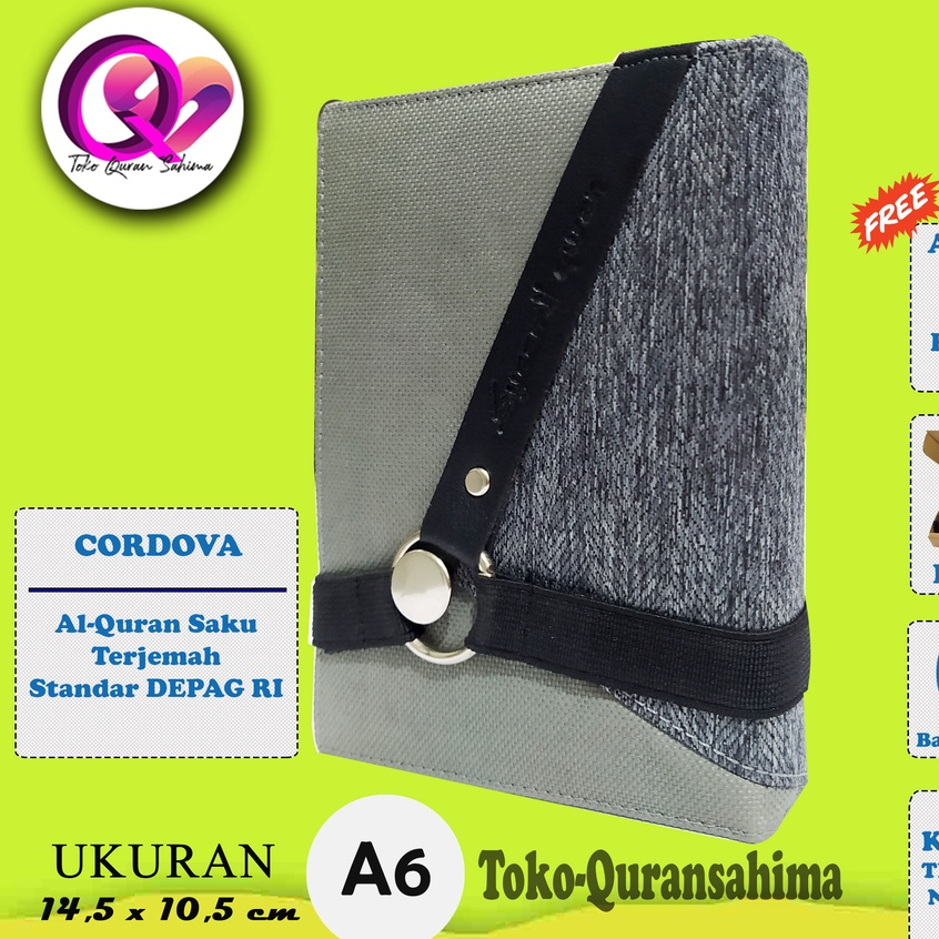 AL QURAN TERJEMAH QURAN SAKU KECIL QURAN CORDOVA A6 CANVAS AGENDA QURAN SAKU