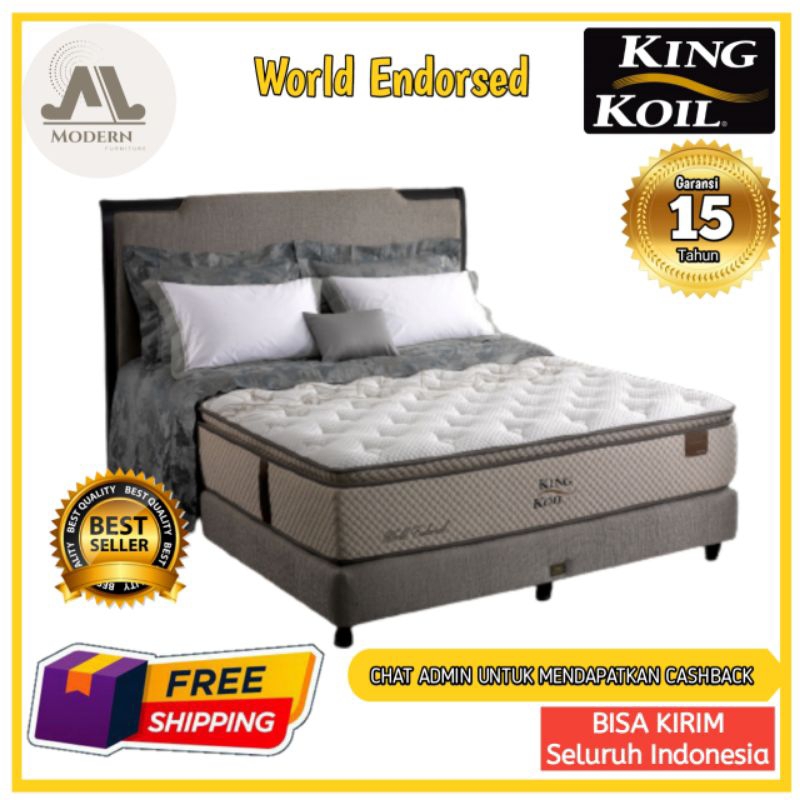 Springbed King Koil World Endorsed (Kasur saja)