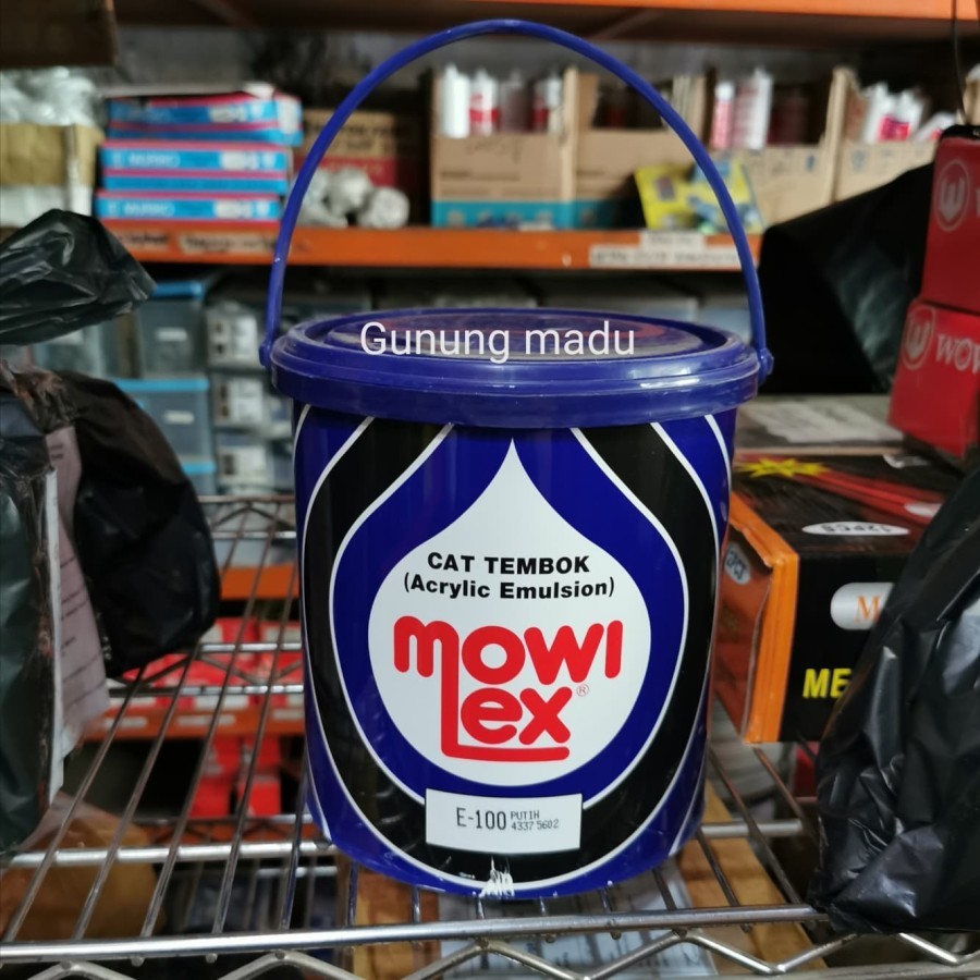 CAT TEMBOK MOWILEX E100 PUTIH 2,5 LITER / CAT INTERIOR E 100