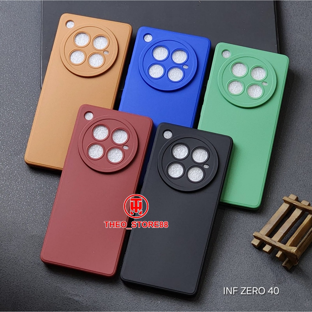 INFINIX ZERO 40 CASE PRO CAMERA MACARON WARNA INFINIX ZERO 40