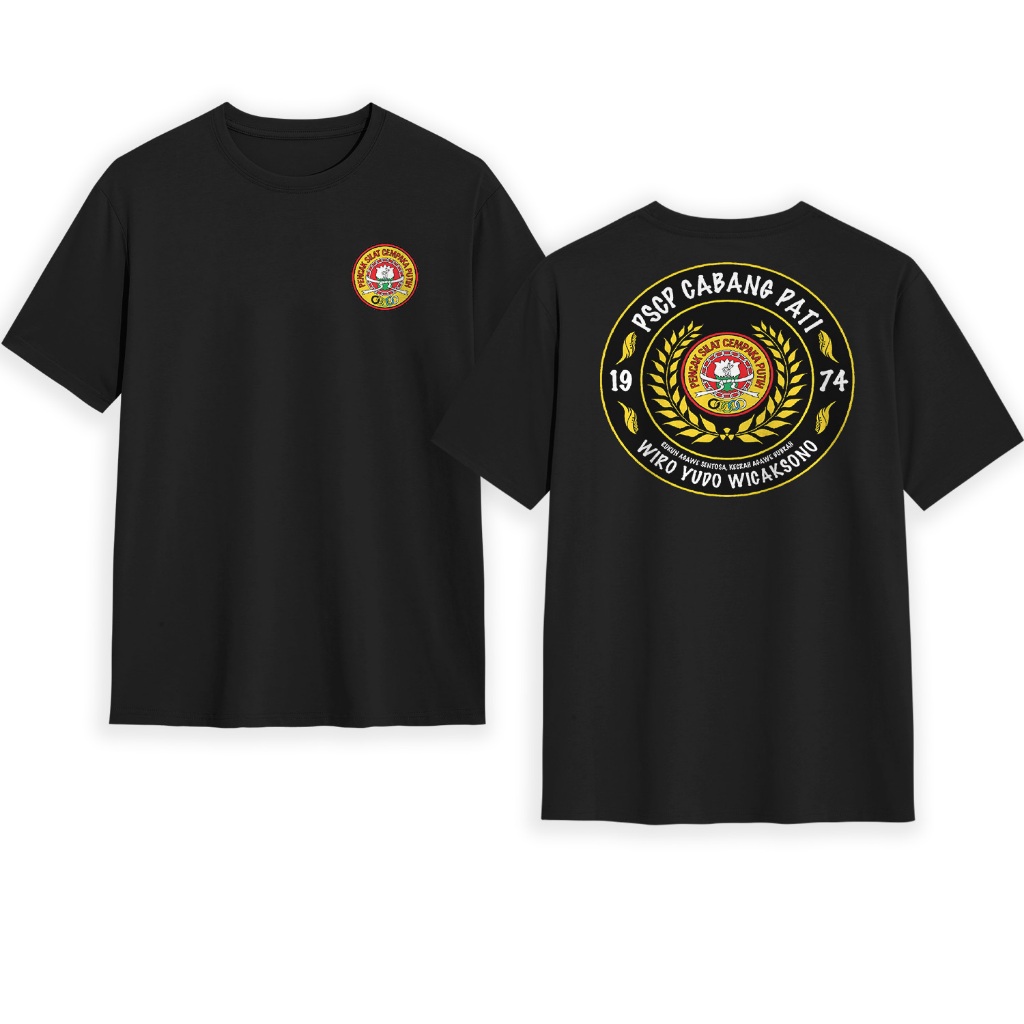 Kaos Cempaka Putih- Baju Pencak Silat - Kaos Dewasa Pria Wanita Terbaru 2