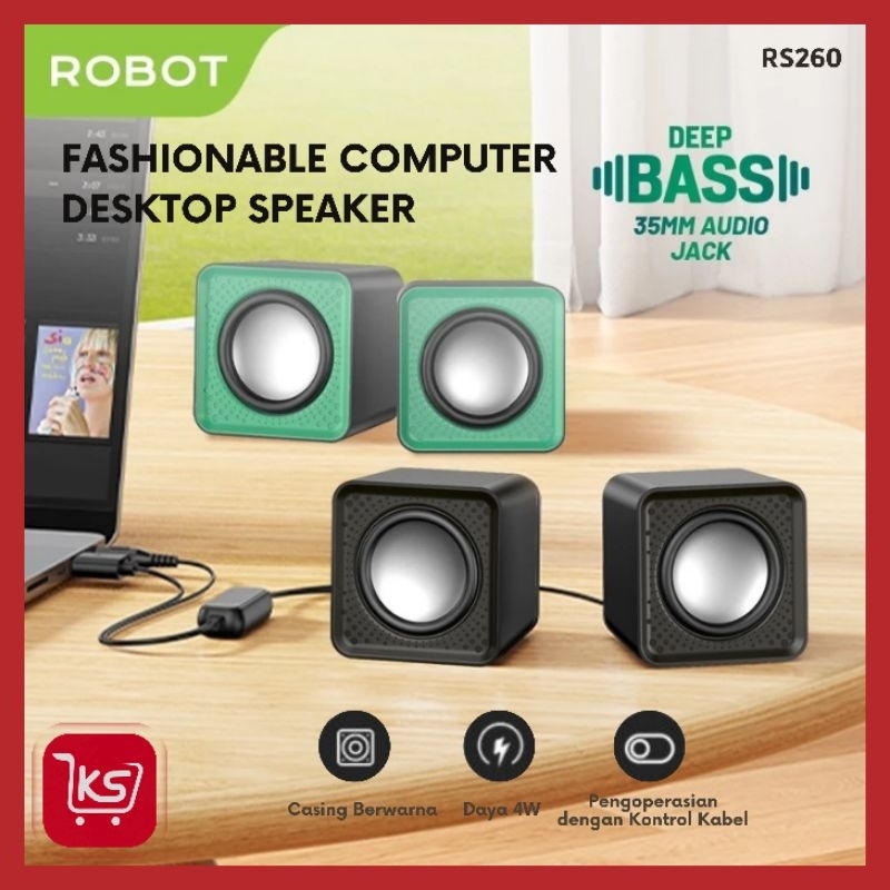 SPEAKER KOMPUTER ROBOT RS260