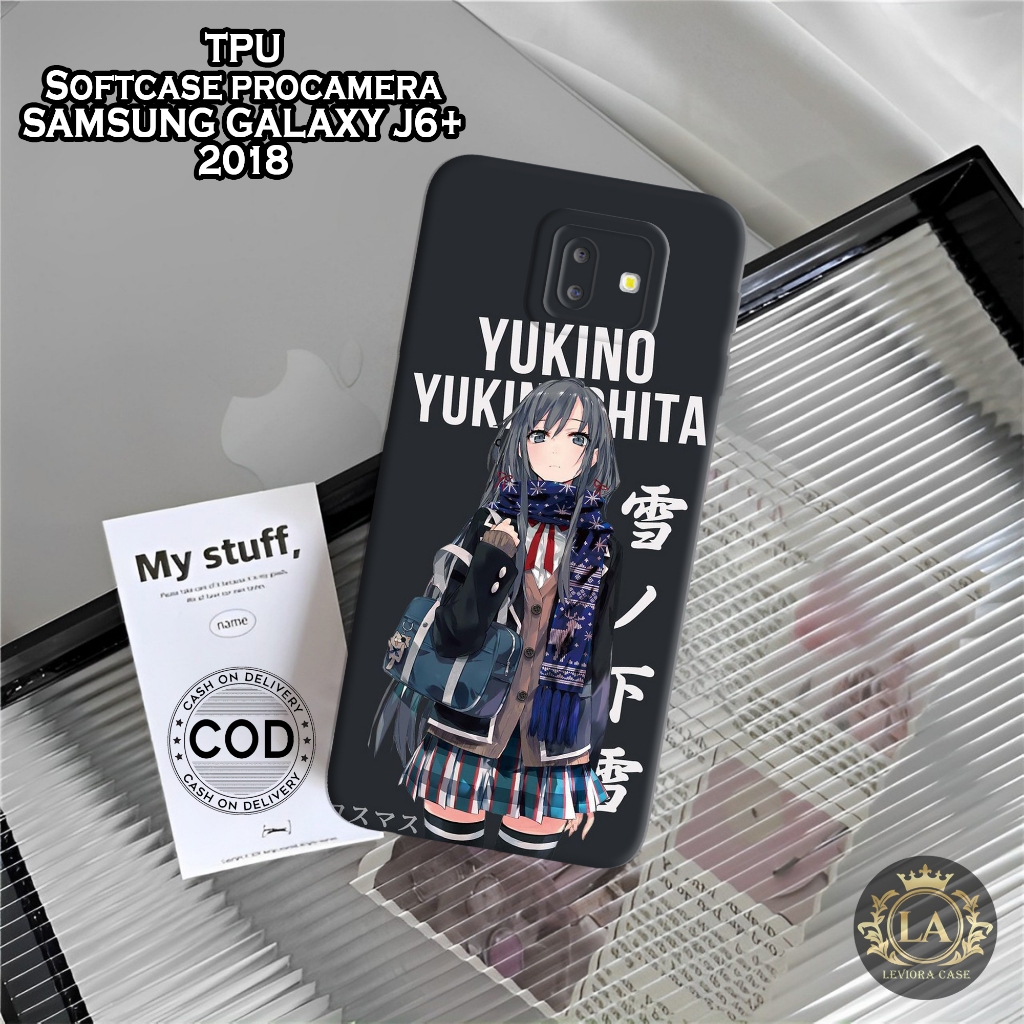Case Samsung J6+ 2018 - Leviora Case - Fashion Case Anime - Softcase Samsung J6+ 2018 - Case Pro Cam