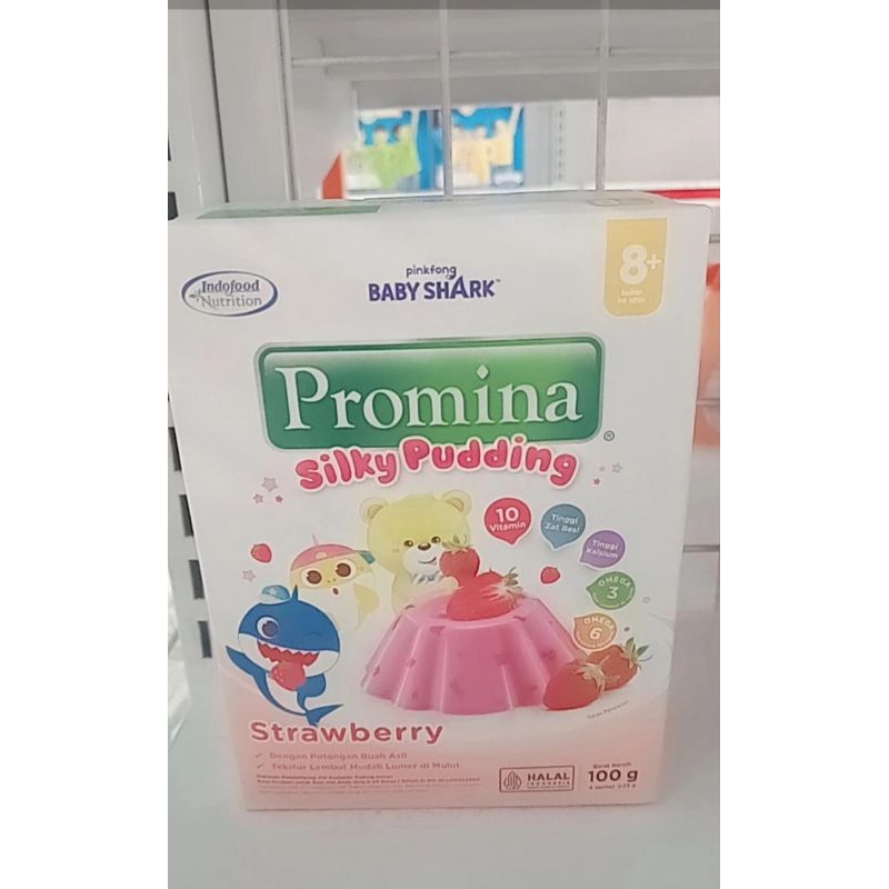 

Promina Silky Puding Strawberry