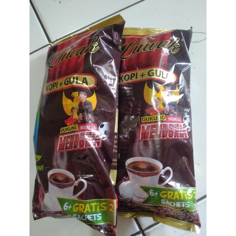 

Luwak Kopi Gula (5+2) x 25 g