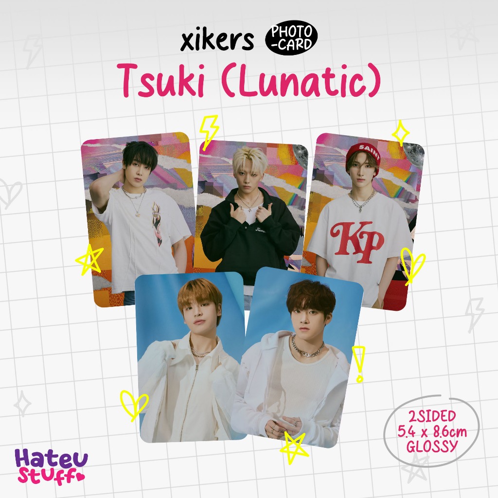 xikers Unofficial Photocard Tsuki (Lunatic)