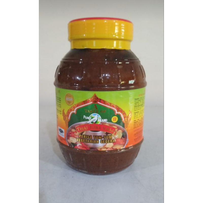 

PEACE BRAND TOM YAM PASTE Vegetarian 2 kg Vegan Pasta Tom Yum Vegetarian