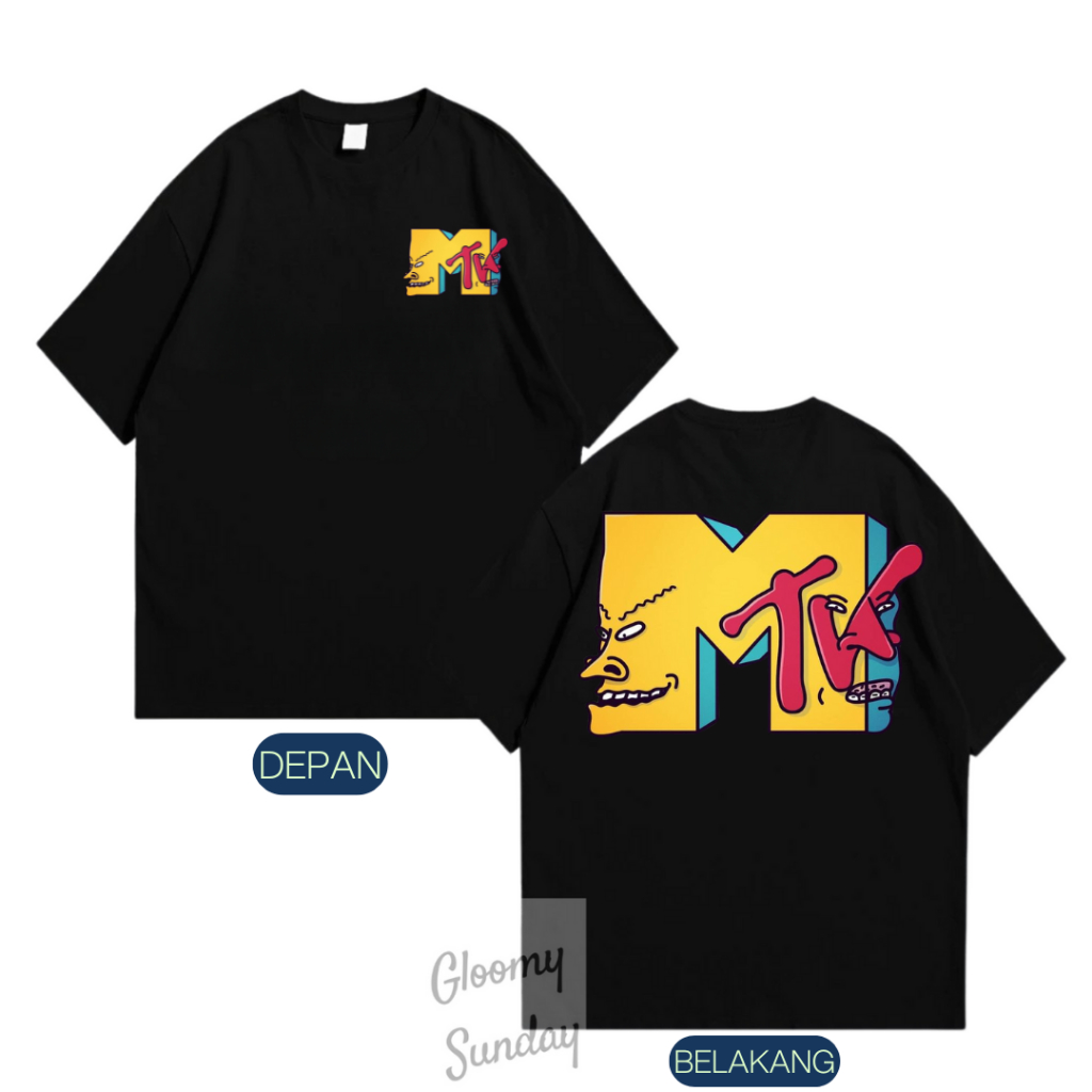 Kaos Distro Pria MTV FACE / Baju Kaos Distro Pria Wanita / Kaos Distro Original / Kaos Pria Wanita S