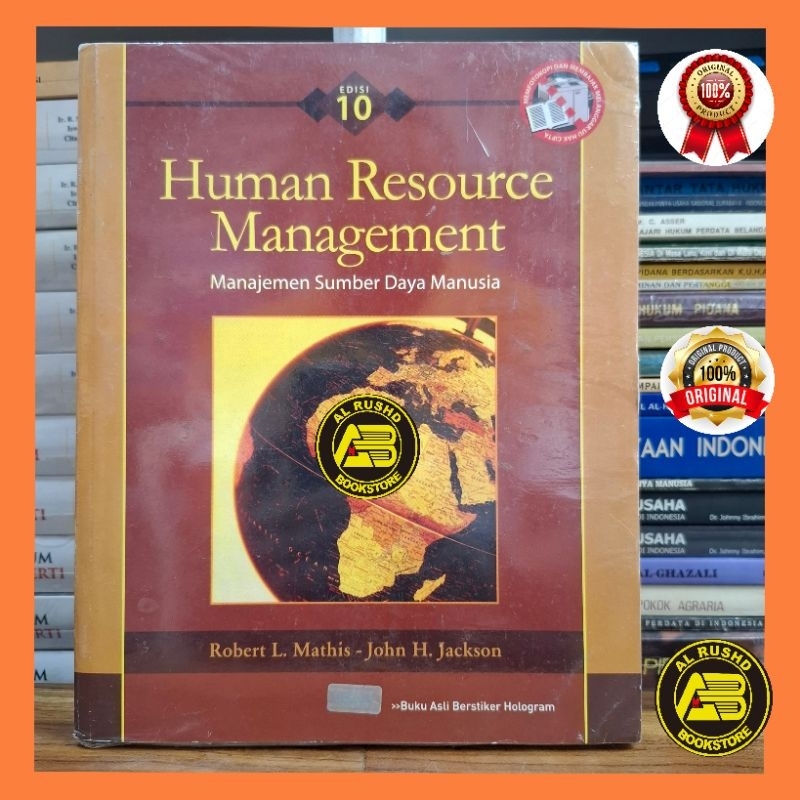 Buku (ORI 100%)⭐ Manajemen Sumber Daya Manusia (Human Resource Management) > Robert L. Mathis - John