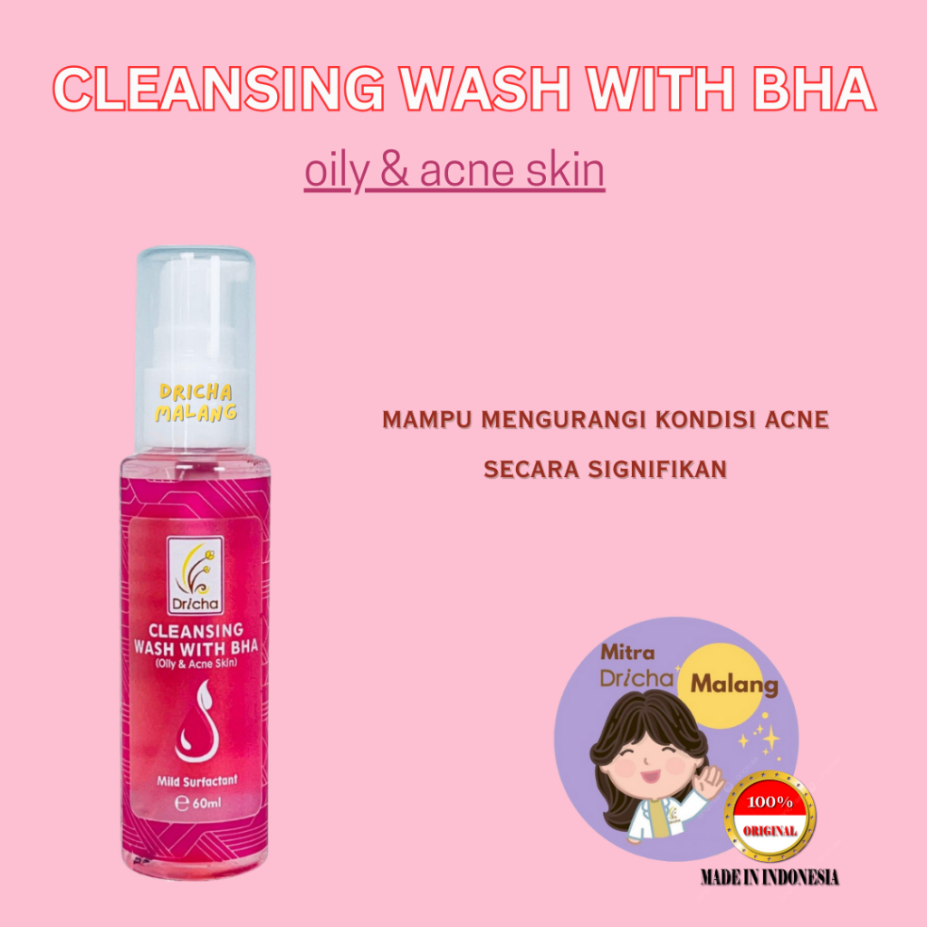 DRICHA CLEANSING WASH WITH BHA