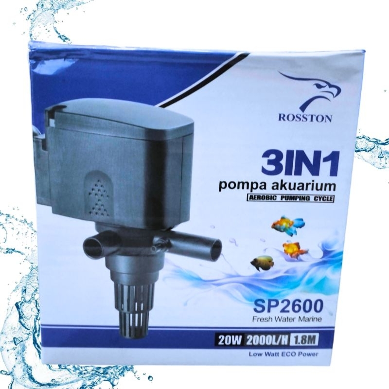 Promo Pompa Aquarium ROSSTON SP / RS 2600