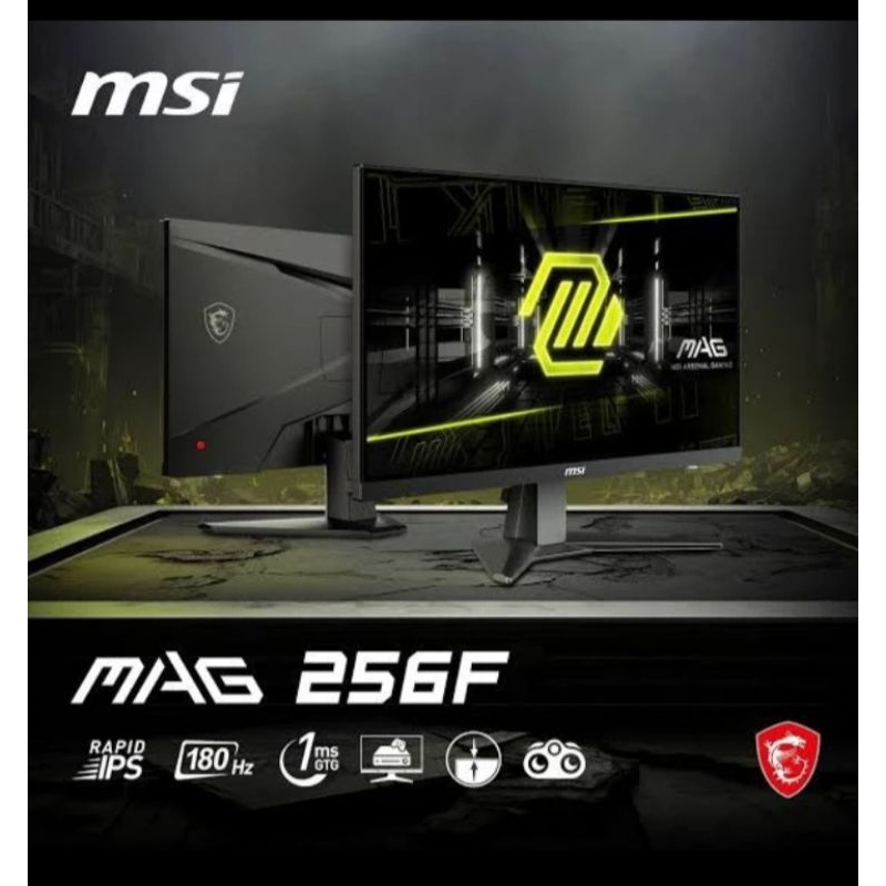 MSI MAG 256F | 25 INCH | 180HZ | 1 MS |FHD