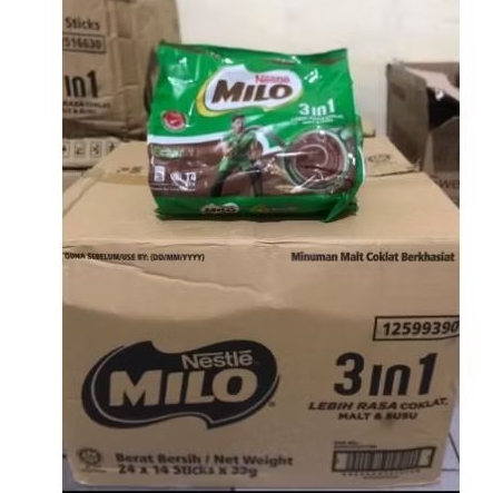 

Milo Malaysia isi 14 sachet NEW ( DUS )