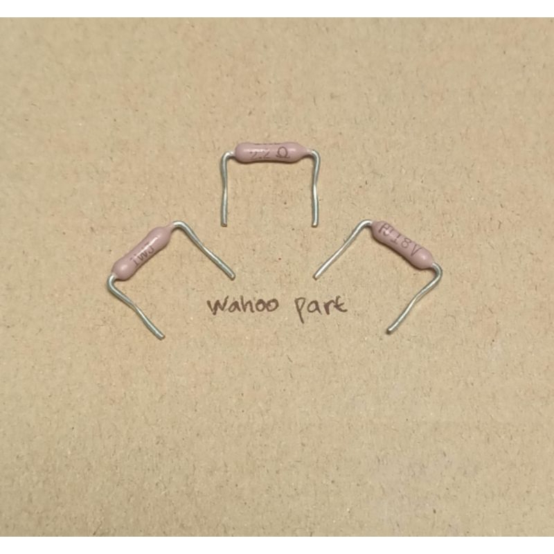 Resistor 2,2 ohm 1 watt 5% taiwan (10 pcs )