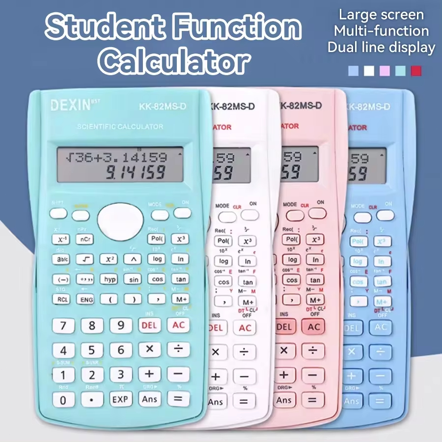 

991ES-Plus Kalkulator Scientific Casio ilmiah FX-991EX/991ES-Plus Calculator Scientific Casio Kalkulator Casio Scientific 417 Fungsi/Dua Sumber Tenaga Baterai Dan Tenaga Matahari/40 Konstanta Rumus(Baterai Gratis)