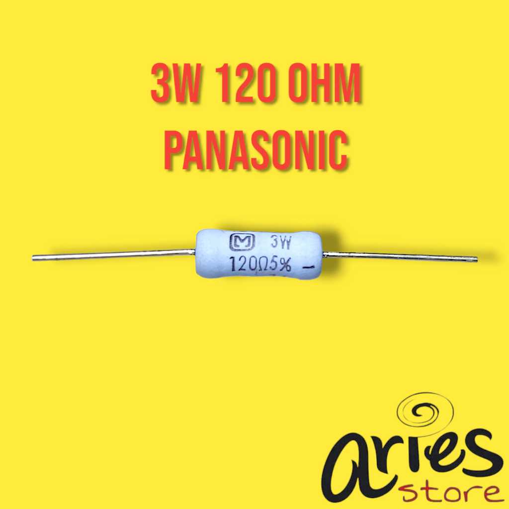 RESISTOR PANASONIC 3W 120 OHM ORIGINAL