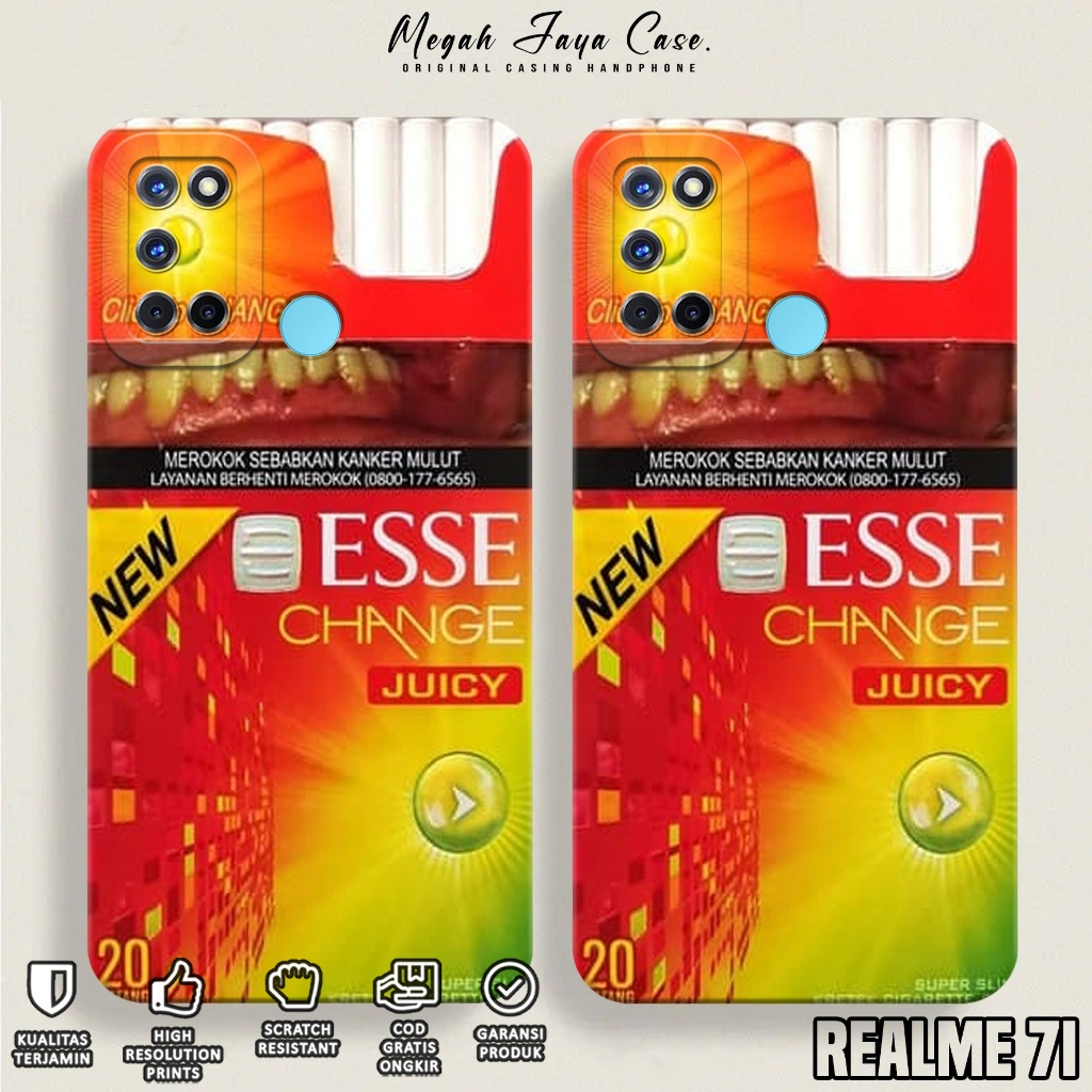 Case REALME 7i - Casing REALME 7i Motif ESS - Softcase Hp REALME 7i - Kondom Hp - Pelindung Hp - Sof